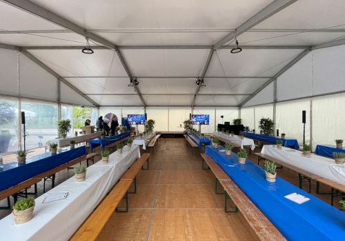 Temporary spaces and tents von BELUTION