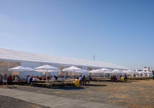 Temporary spaces and tents von BELUTION