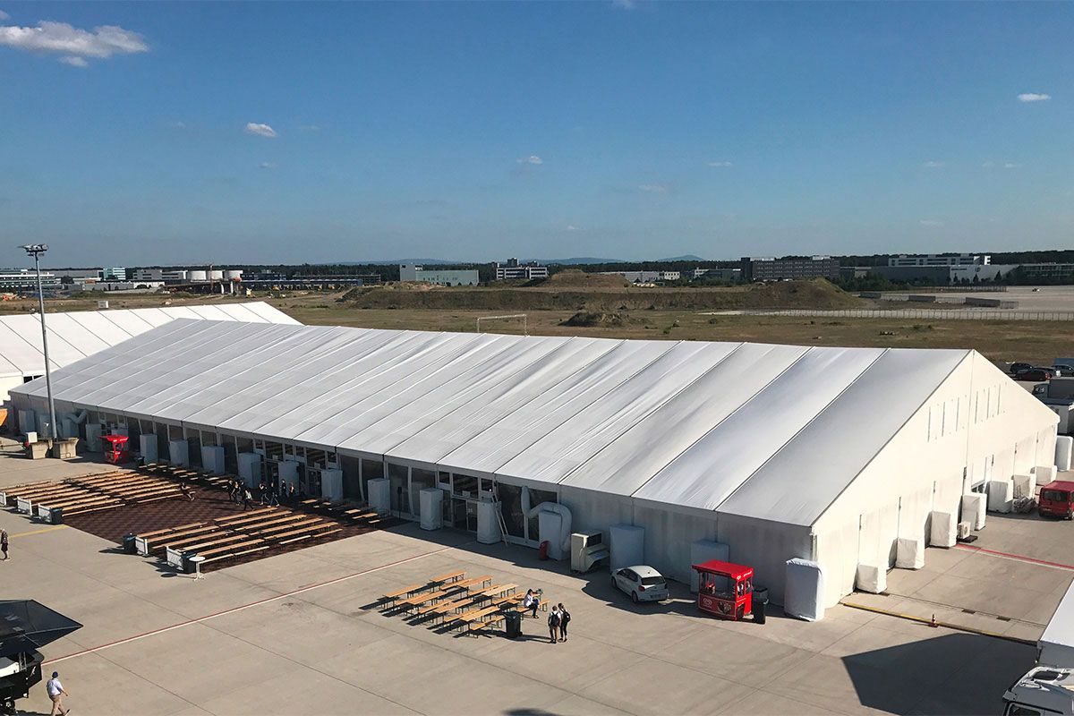 Temporary spaces and tents